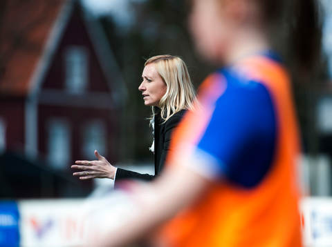 Elisabet Gunnarsdottir, tränare Kristianstad