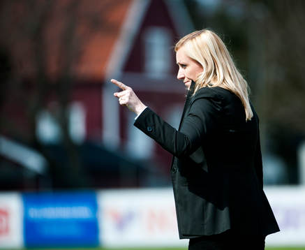Elisabet Gunnarsdottir, tränare Kristianstad