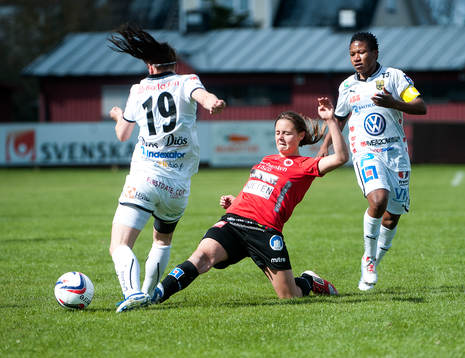 Alice Nilsson, Kristianstad, gör en brytning mot Katrin