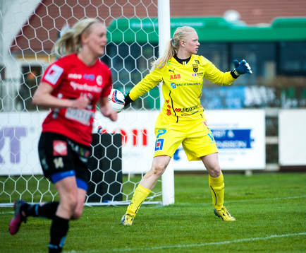 Malin Reuterwall, målvakt Umeå