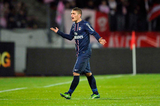 Fotboll, Franska ligan, Evian Thonon - PSG