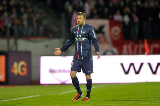 Fotboll, Franska ligan, Evian Thonon - PSG