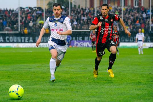 Julien Faussurier / Kevin Diaz - 28.04.2013 - Nice / Troyes