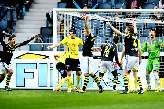 Celso Borges, Daniel Majstorovic, Nils-Eric Johansson, AIK