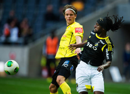 Kristoffer Fagercrantz, Halmstad, och Martin