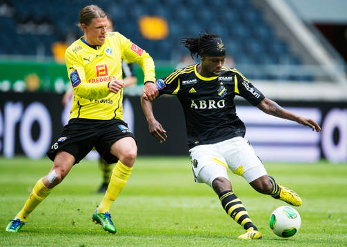 Christian Järdler, Halmstad, och Martin Kayongo-Mutumba,