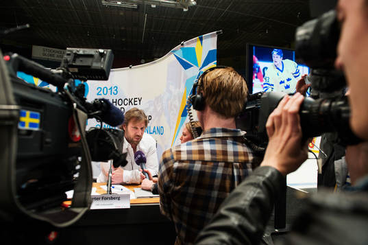 Peter Forsberg, VM-ambassadör ishockey-VM 2013
