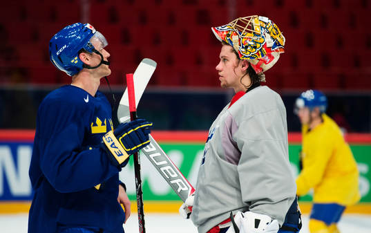 Henrik Tallinder och Jacob Markström