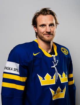 Inför VM i ishockey så poserar Staffan Kronwall, Sverige,