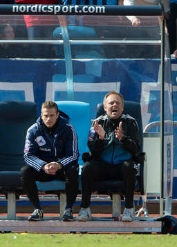 Anders Johansson och Martin Sundgren, tränare Djurgården