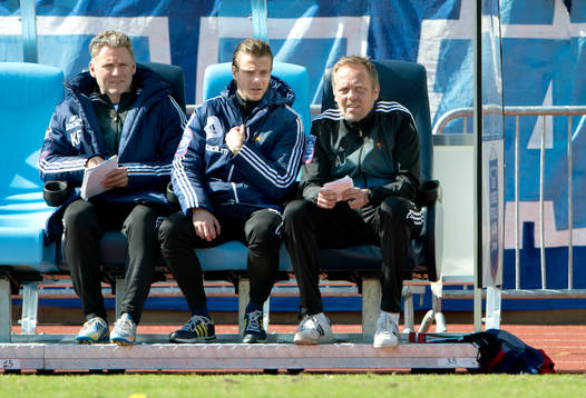 Anders Johansson och Martin Sundgren, tränare Djurgården