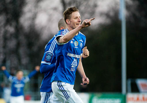 Johan Eklund, Sundsvall, jublar