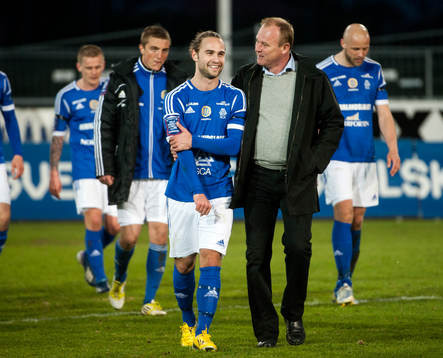 Simon Helg och Roger Franzen, tränare, GIF Sundsvall är