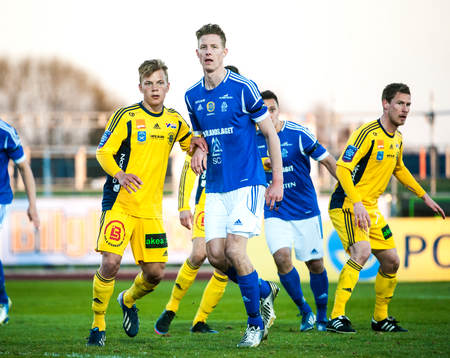 Filip Stenström, Ängelholm, och Johan Eklund, GIF