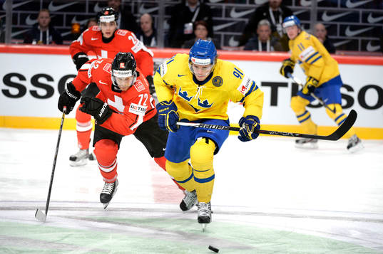 Schweiz Patrick von Gunten och Sveriges Andreas Jämtin