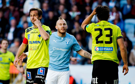 Mathias Florén, IFK Norrköping, tycker domaren ska ha