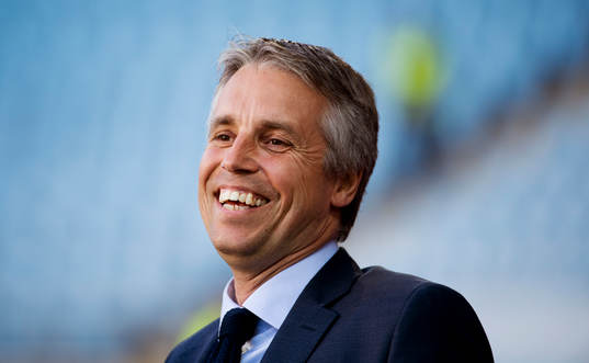 en glad Per Ågren, sportchef Malmö FF