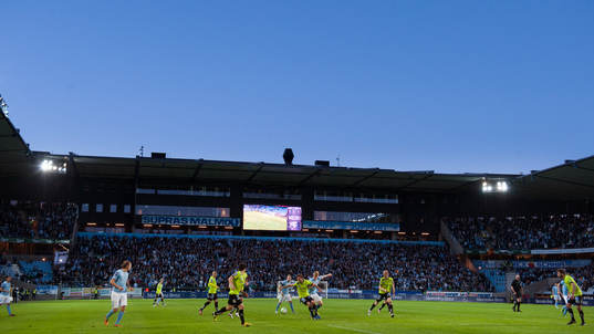 fotboll på Swedbank Stadion