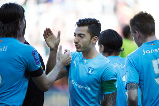 Jiloan Hamad, Malmö FF taggar igång med Markus Halsti,