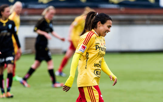 Marta Vieira da Silva, Tyresö, deppar