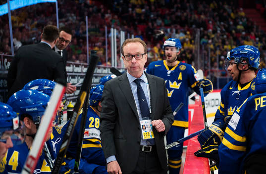 Sveriges förbundskapten Pär Mårts