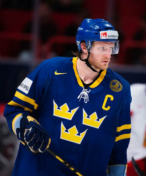 Staffan Kronwall i matchen mellan Tjeckien och Sverige