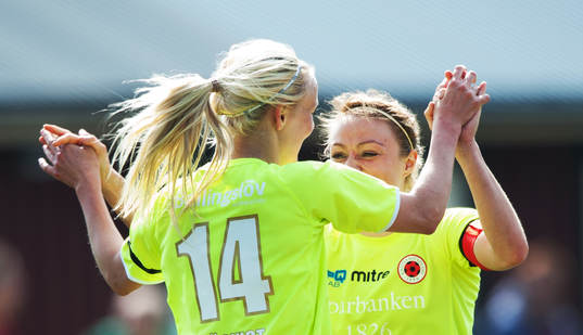 0-3, Margret Lara Vidarsdottir  och Josefine Öqvist,