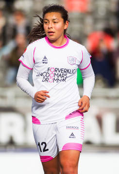Malmös nr 12, Yoreli Rincón, i omgång 4 i Damallsvenskan