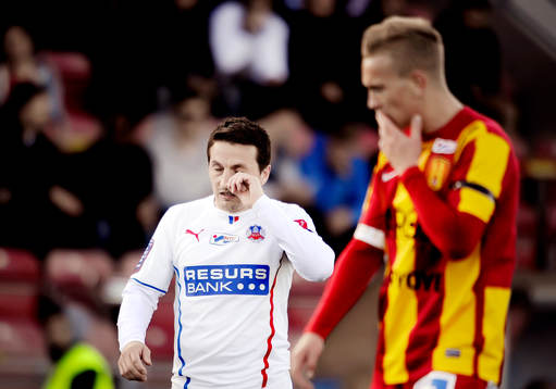 Helsingborgs nr 8 Ardian Gashi