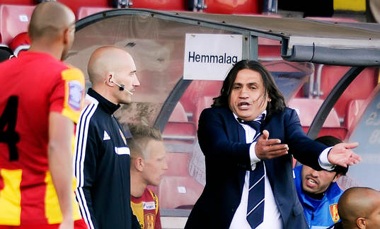 Syrianska tränare Özcan Melkemichel är upprörd