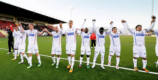 Helsingborg tackar sina supportrar