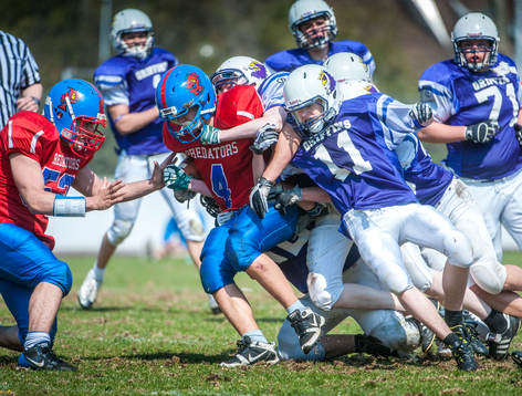 Amerikansk fotboll, U17,  Limhamn Griffins - Kristianstad