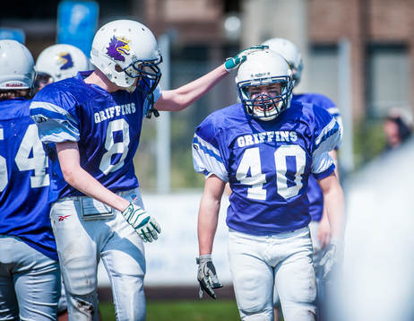 Amerikansk fotboll, U17,  Limhamn Griffins - Kristianstad
