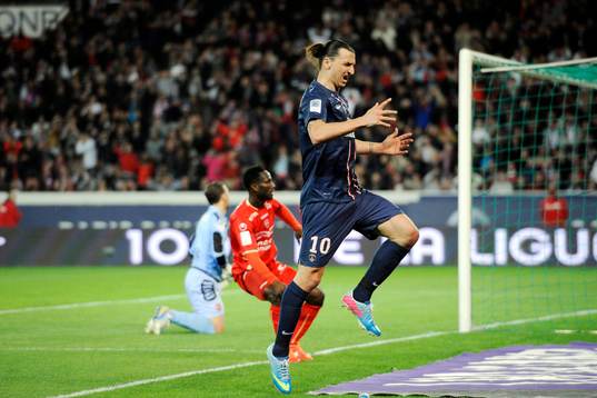 Zlatan IBRAHIMOVIC - 05.05.2013 - PSG / Valenciennes - 35e