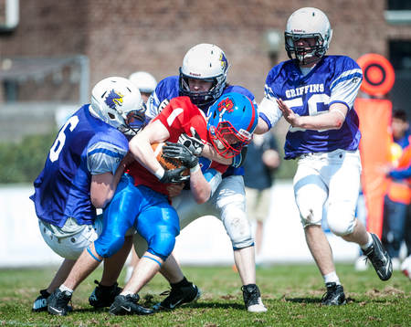 Amerikansk fotboll, U17,  Limhamn Griffins - Kristianstad