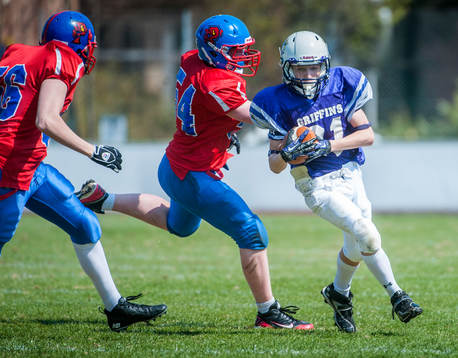 Amerikansk fotboll, U17,  Limhamn Griffins - Kristianstad