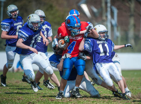 Amerikansk fotboll, U17,  Limhamn Griffins - Kristianstad