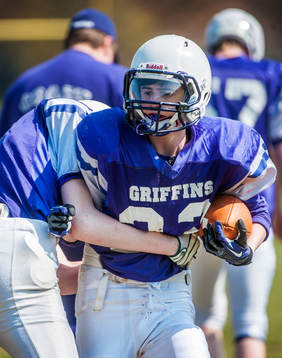 Amerikansk fotboll, U17,  Limhamn Griffins - Kristianstad