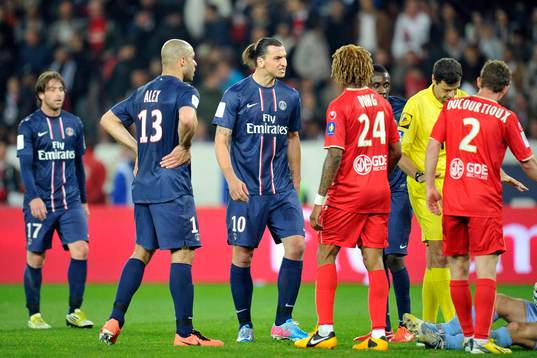 Zlatan IBRAHIMOVIC / BONG - 05.05.2013 - PSG / Valenciennes