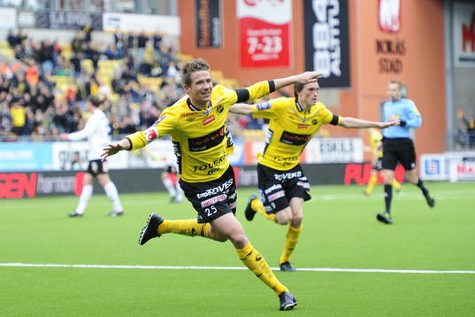 Marcus Rohdén i Elfsborg gör 2 - 1