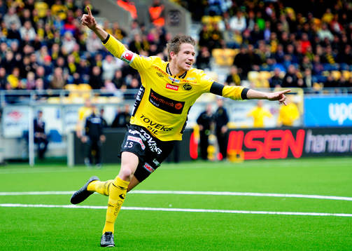 Marcus Rohdén i Elfsborg gör 2 - 1