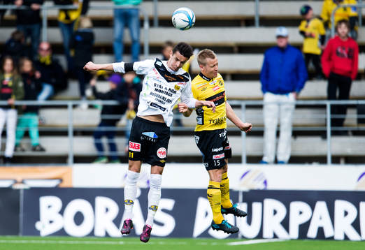 Nickduell mellan Haris Radetinac, Mjällby, och Andreas