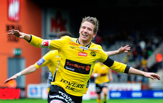Marcus Rohdén i Elfsborg gör 2-1