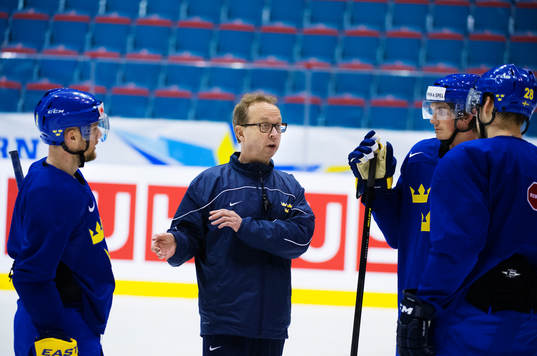 Fredrik Petterson, förbundskapten pär Mårts, Loui
