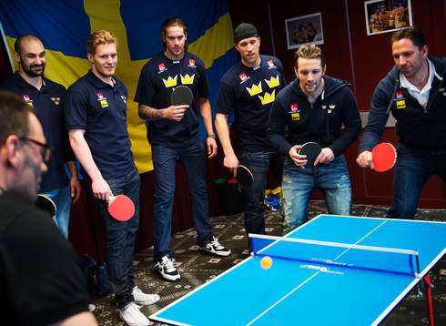Peter Popovic, Daniel Rahimi, Gabriel Landeskog, Jacob