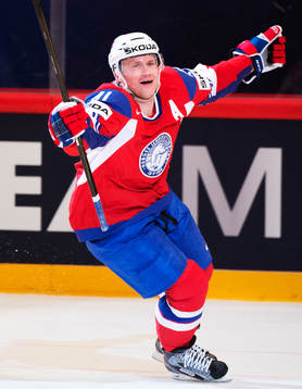 Norges Patrick Thoresen jublar
