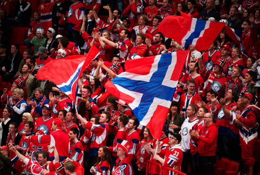 Bläddra bland fler bilder av Ishockey, VM, dag 3, Norge - Danmark