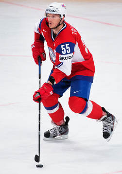 Norges Ole-Kristian Tollefsen i matchen mellan Norge och
