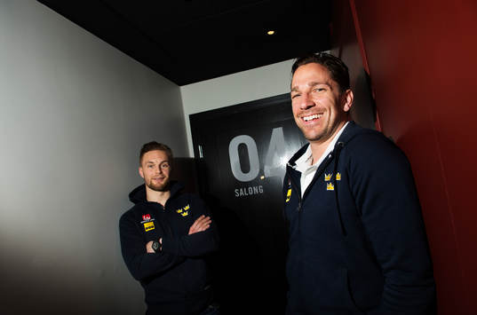 Fredrik Pettersson och Joel Lundqvist