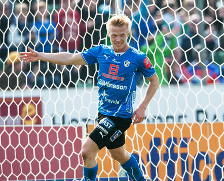 1-0 Andreas Landgren, Halmstad, som därmed blev segerskytt